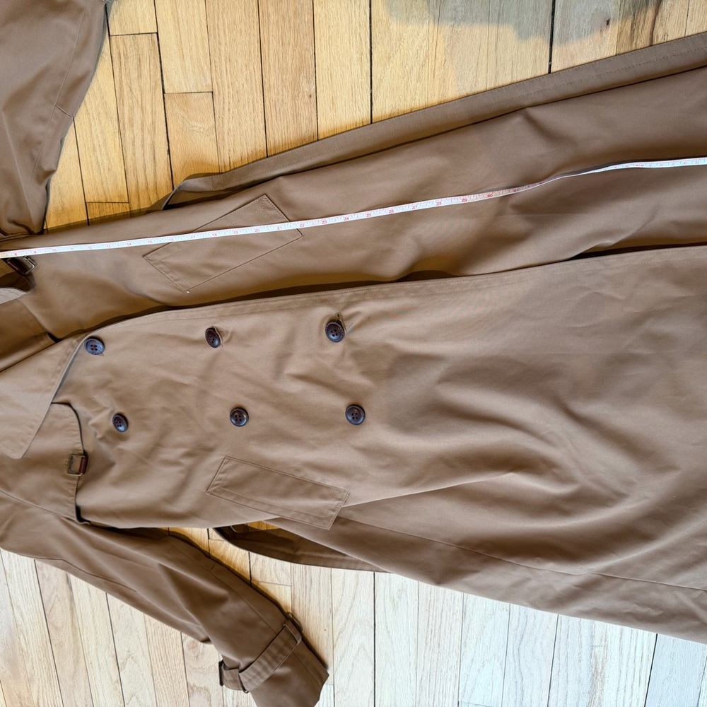 Etienne Aigner Beige trench coat Tan Trench Coat - Picture 3 of 7
